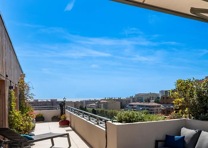 Le Coq Elysium - Exceptional 220 Sqm Penthouse - Private Terrace & Jacuzzi - Ac - 3 Parking Spaces Mentona