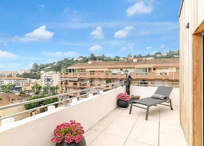 Le Coq Elysium - Exceptional 220 Sqm Penthouse - Private Terrace & Jacuzzi - Ac - 3 Parking Spaces *