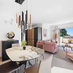 Apartamento Le Coq Elysium - Exceptional 220 Sqm Penthouse - Private Terrace & Jacuzzi - Ac - 3 Parking Spaces Menton