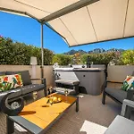 Апартаменти Le Coq Elysium - Exceptional 220 Sqm Penthouse - Private Terrace & Jacuzzi - Ac - 3 Parking Spaces Мантон