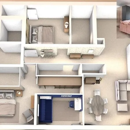 Apartamento L'elysium - Exceptional 220 Sqm Penthouse - Private Terrace & Jacuzzi - Ac - 3 Parking Spaces *