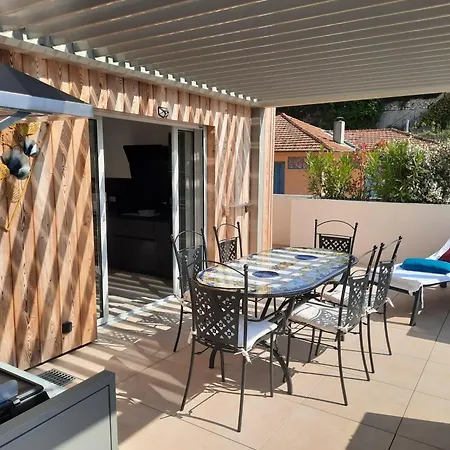 Appartement Le Coq Elysium - Exceptional 220 Sqm Penthouse - Private Terrace & Jacuzzi - Ac - 3 Parking Spaces Menton