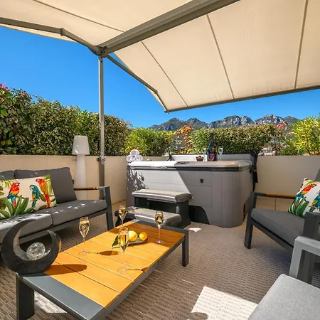 Apartman Le Coq Elysium - Exceptional 220 Sqm Penthouse - Private Terrace & Jacuzzi - Ac - 3 Parking Spaces Menton