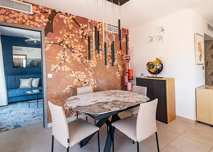 Le Coq Elysium - Exceptional 220 Sqm Penthouse - Private Terrace & Jacuzzi - Ac - 3 Parking Spaces Διαμέρισμα Μεντόν