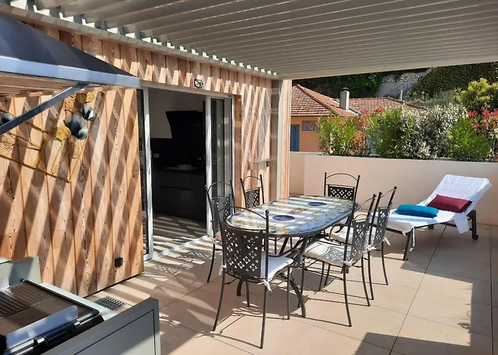 Appartement Le Coq Elysium - Exceptional 220 Sqm Penthouse - Private Terrace & Jacuzzi - Ac - 3 Parking Spaces Menton